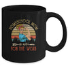 Homeschool Mom Not For The Weak Vintage Mug Coffee Mug | Teecentury.com