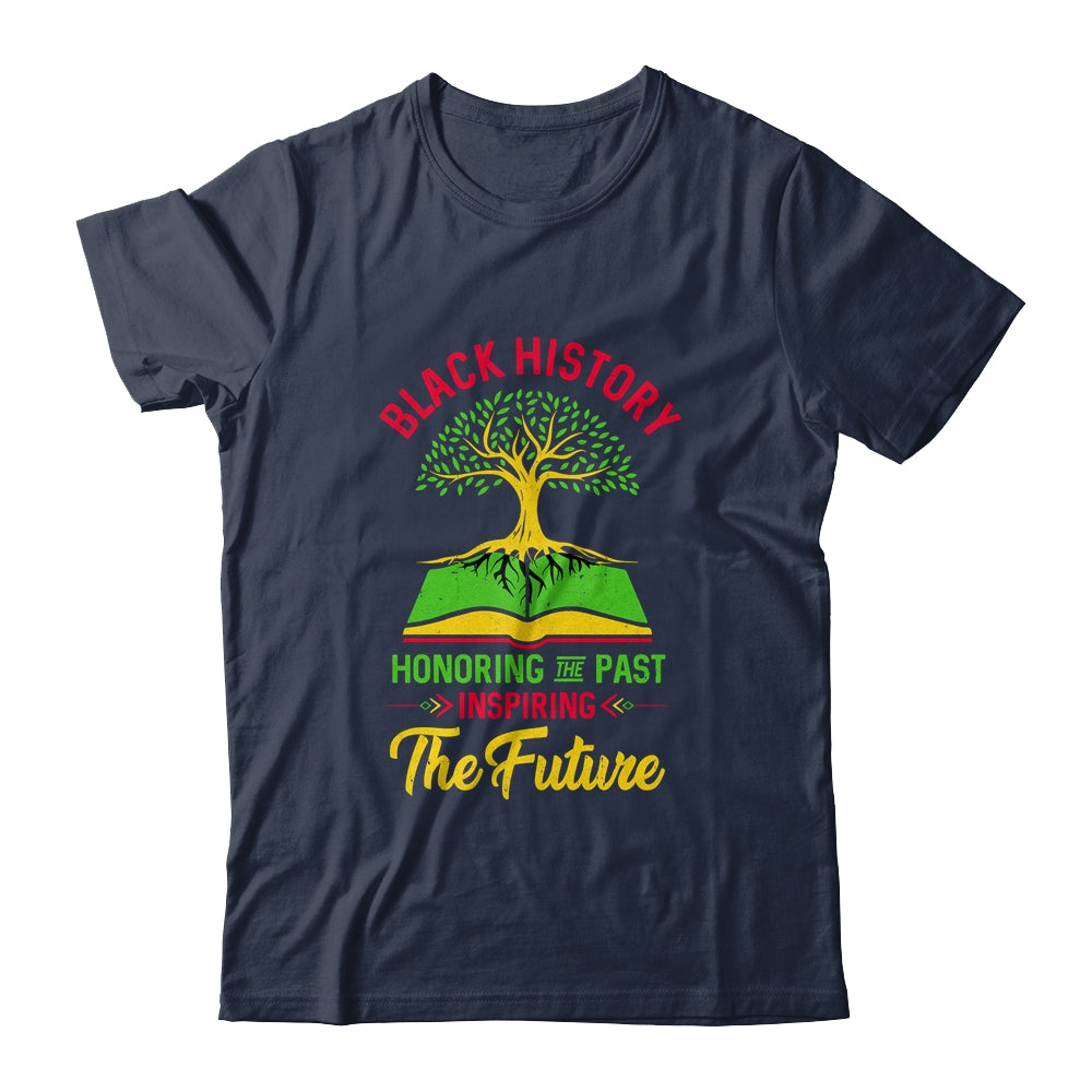 Honoring Past Inspiring Future Men Women Black History Month T-Shirt & Hoodie | Teecentury.com