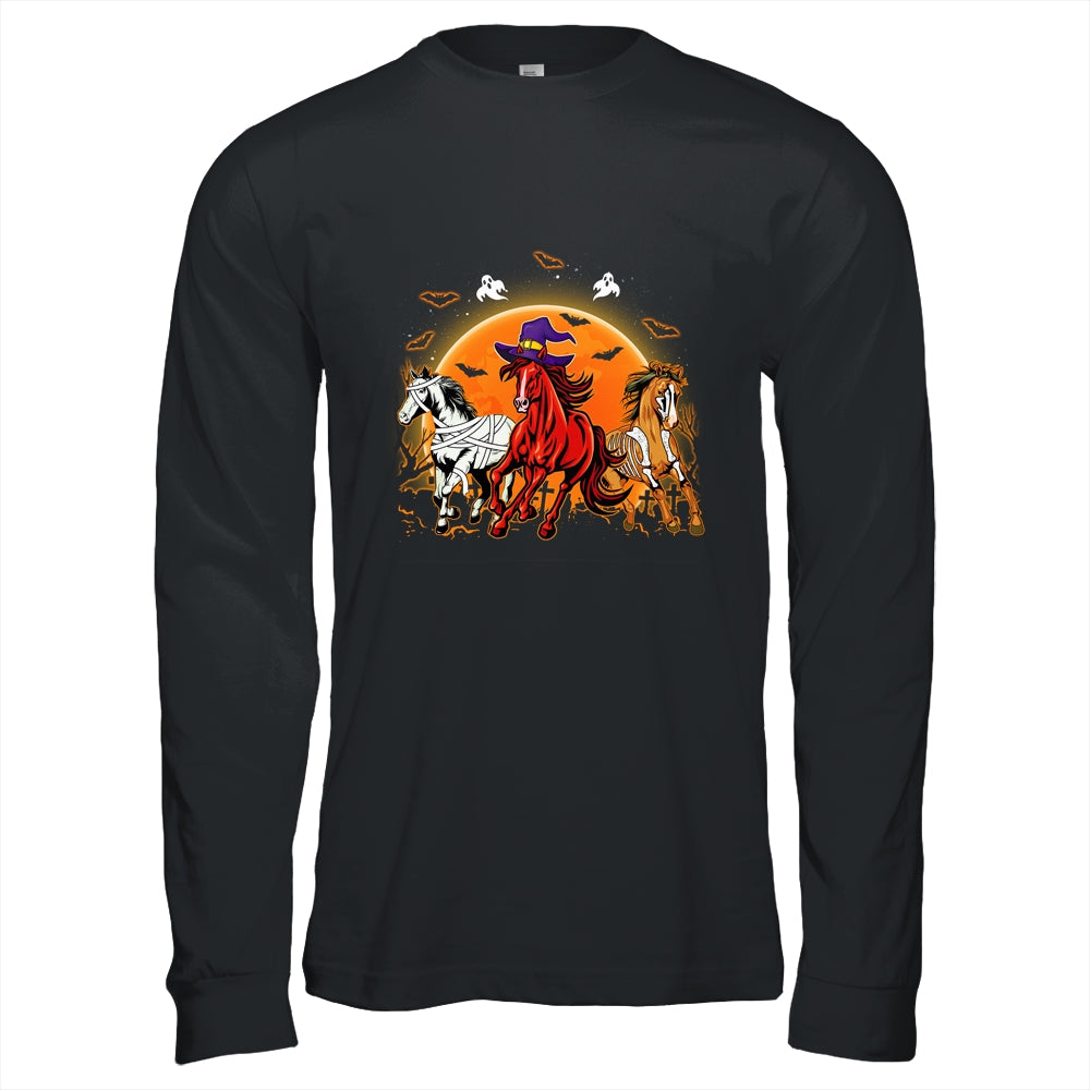 Horse Mummy Witch Halloween Horror Gift For Horse Lover T-Shirt & Hoodie | Teecentury.com
