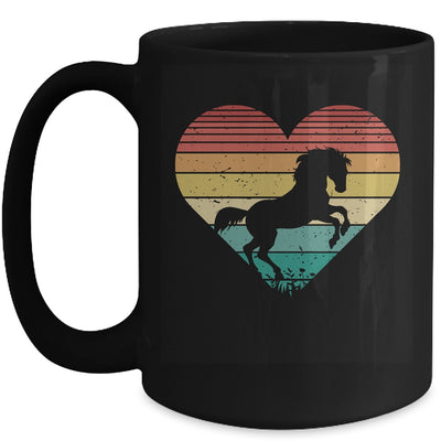 Horse Retro Sun Vinage Riding Cowgirl Western Mug | teecentury