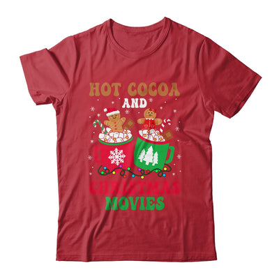Hot Cocoa Christmas Movies Gingerbread Man Xmas Boy Girl Shirt & Sweatshirt | teecentury