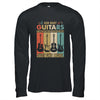 How Many Guitars Funny For Men Guitar Players Music Vintage T-Shirt & Hoodie | Teecentury.com