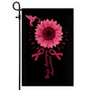 Hummingbird Sunflower Brain Aneurysm Awareness Flag Burgundy Ribbon Flag | Teecentury.com