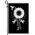 Hummingbird Sunflower Lung Cancer Awareness Flag White Ribbon Flag | Teecentury.com