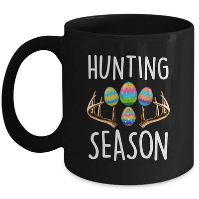 Hunting Season Eggs Antler Funny Easter Egg Hunt Hunter Kids Mug | teecentury