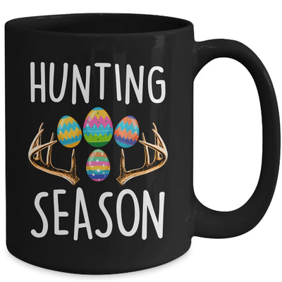 Hunting Season Eggs Antler Funny Easter Egg Hunt Hunter Kids Mug | teecentury