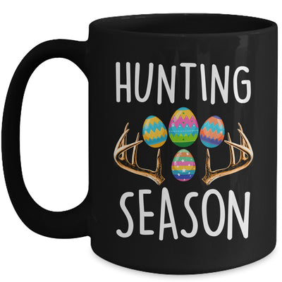 Hunting Season Eggs Antler Funny Easter Egg Hunt Hunter Kids Mug | teecentury