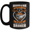 Husband And Wife Not Always Eye To Eye But Heart To Heart Mug | teecentury