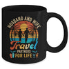 Husband And Wife Travel Partners For Life Beach Traveling Mug | teecentury