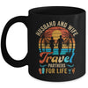 Husband And Wife Travel Partners For Life Beach Traveling Mug | teecentury