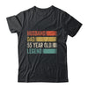 Husband Dad 55 Year Old 55th Birthday For Men Vintage Shirt & Hoodie | teecentury