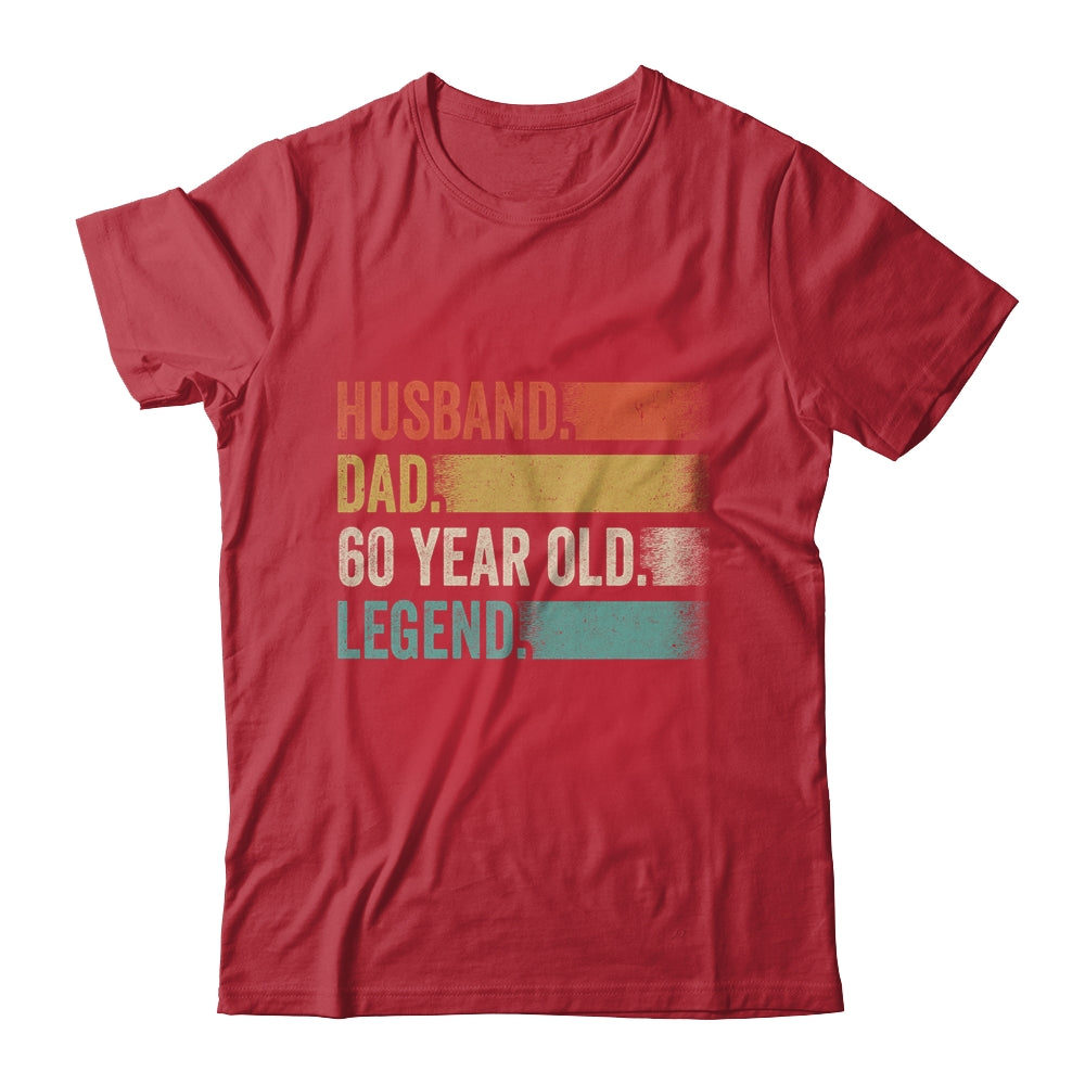 Husband Dad 60 Year Old 60th Birthday For Men Vintage Shirt & Hoodie | teecentury