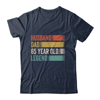 Husband Dad 65 Year Old 65th Birthday For Men Vintage Shirt & Hoodie | teecentury