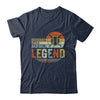 Husband Dad Baseball Legend Vintage Fathers Day T-Shirt & Hoodie | Teecentury.com