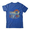 Husband Dad Baseball Legend Vintage Fathers Day T-Shirt & Hoodie | Teecentury.com