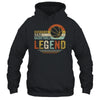 Husband Dad Basketball Legend Vintage Fathers Day T-Shirt & Hoodie | Teecentury.com