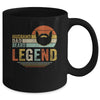 Husband Dad Beard Legend Vintage Fathers Day Mug Coffee Mug | Teecentury.com