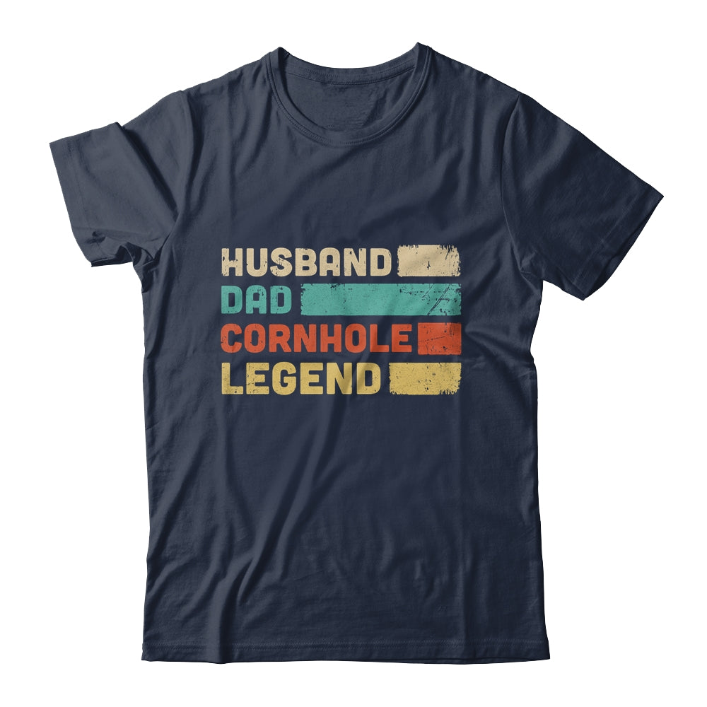 Husband Dad Cornhole Legend Funny Cornhole Game T-Shirt & Hoodie | Teecentury.com