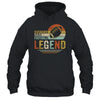 Husband Dad Football Legend Vintage Fathers Day T-Shirt & Hoodie | Teecentury.com