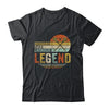 Husband Dad Lacrosse Legend Vintage Fathers Day T-Shirt & Hoodie | Teecentury.com