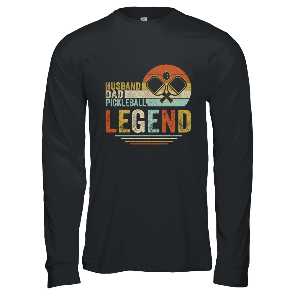 Husband Dad Pickleball Legend Vintage Fathers Day T-Shirt & Hoodie | Teecentury.com
