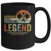 Husband Dad Pickleball Legend Vintage Fathers Day Mug Coffee Mug | Teecentury.com