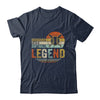 Husband Dad Softball Legend Vintage Fathers Day T-Shirt & Hoodie | Teecentury.com