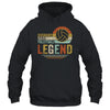 Husband Dad Volleyball Legend Vintage Fathers Day T-Shirt & Hoodie | Teecentury.com