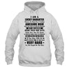 I Am A Lucky Daughter I Have A Freaking Awesome Mom T-Shirt & Hoodie | Teecentury.com