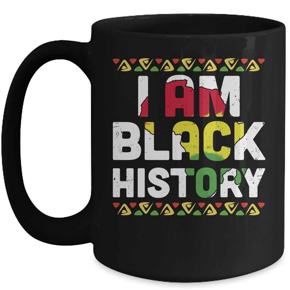 I Am Black History African Black History Month Pride Gift Mug Coffee Mug | Teecentury.com