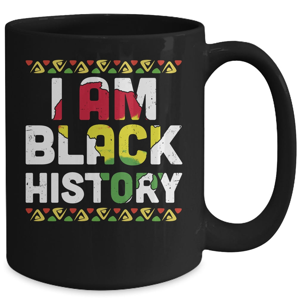 I Am Black History African Black History Month Pride Gift Mug Coffee Mug | Teecentury.com