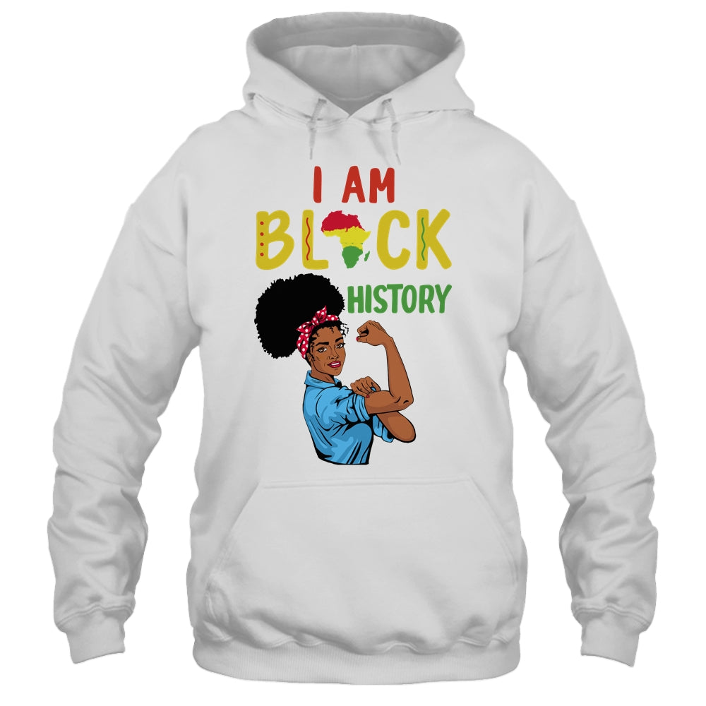 I Am Black History Pride Black Girl History Month Gift T-Shirt & Tank Top | Teecentury.com