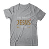 I Am Talking To Jesus Today Leopard Christian T-Shirt & Hoodie | Teecentury.com