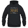 I Am Talking To Jesus Today Leopard Christian T-Shirt & Hoodie | Teecentury.com