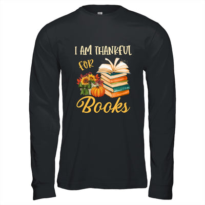 I Am Thankful For Books Thanksgiving Day Funny Librarian Shirt & Hoodie | teecentury
