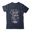 I Am The Oldest Sister I Make The Rules Sibling Floral T-Shirt & Tank Top | Teecentury.com