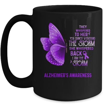 I Am The Storm Alzheimer's Awareness Butterfly Mug Coffee Mug | Teecentury.com