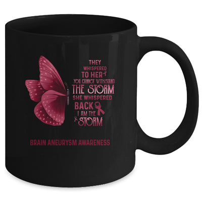 I Am The Storm Brain Aneurysm Awareness Butterfly Mug Coffee Mug | Teecentury.com