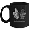I Am The Storm Brain Cancer Awareness Butterfly Mug Coffee Mug | Teecentury.com