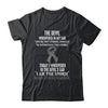 I Am The Storm Brain Cancer Awareness Warrior Shirt & Hoodie | teecentury
