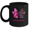 I Am The Storm Breast Cancer Awareness Butterfly Mug Coffee Mug | Teecentury.com