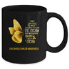 I Am The Storm Childhood Cancer Awareness Butterfly Mug Coffee Mug | Teecentury.com