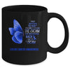 I Am The Storm Colon Cancer Awareness Butterfly Mug Coffee Mug | Teecentury.com