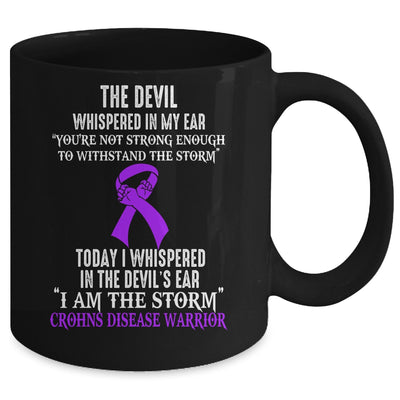 I Am The Storm Crohns Disease Awareness Warrior Mug | teecentury