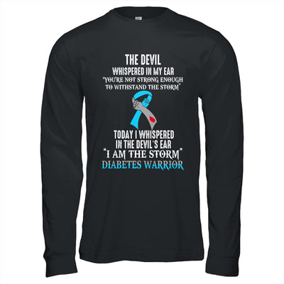 I Am The Storm Diabetes Awareness Warrior Shirt & Hoodie | teecentury