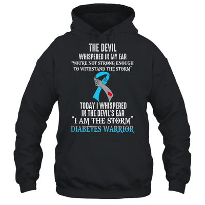 I Am The Storm Diabetes Awareness Warrior Shirt & Hoodie | teecentury