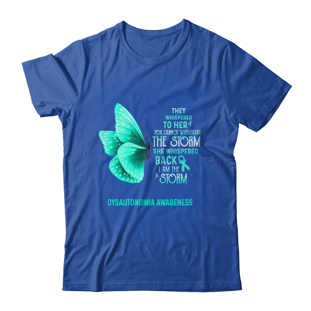 I Am The Storm Dysautonomia Awareness Butterfly T-Shirt & Tank Top | Teecentury.com