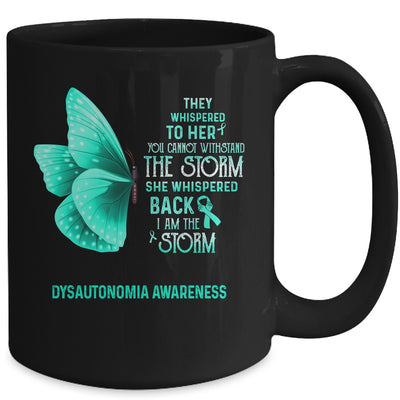 I Am The Storm Dysautonomia Awareness Butterfly Mug Coffee Mug | Teecentury.com