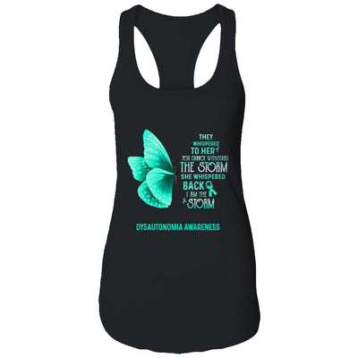 I Am The Storm Dysautonomia Awareness Butterfly T-Shirt & Tank Top | Teecentury.com