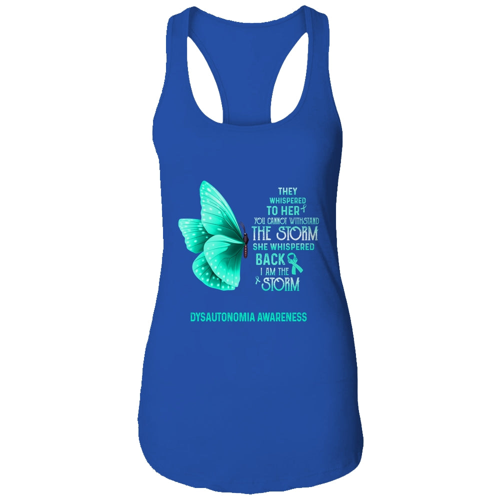 I Am The Storm Dysautonomia Awareness Butterfly T-Shirt & Tank Top | Teecentury.com